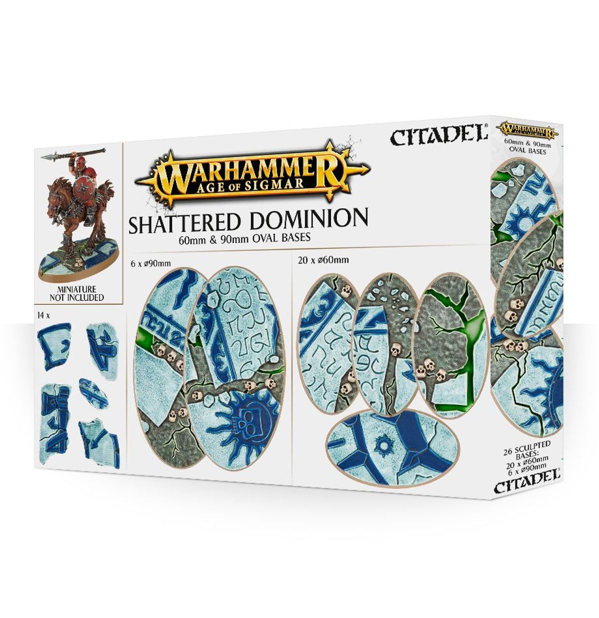SHATTERED DOMINION: 60&90MM OVAL BASES シャッタード・ドミニオン:60&90mm楕円ベース