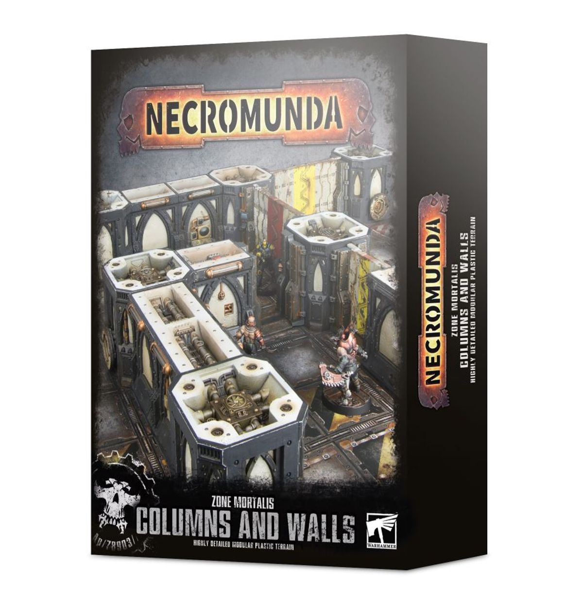 ネクロムンダ NECROMUNDA ZONE MORTALIS: COLUMNS & WALLS