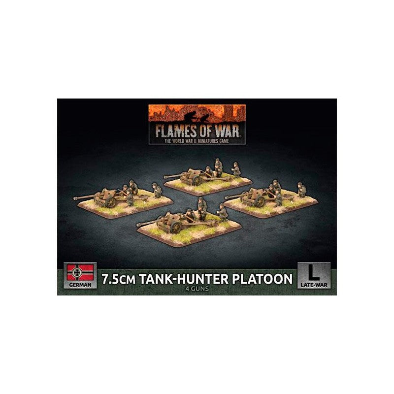 gbx148 7.5cm Tank Hunter Platoon (x4 Plastic)