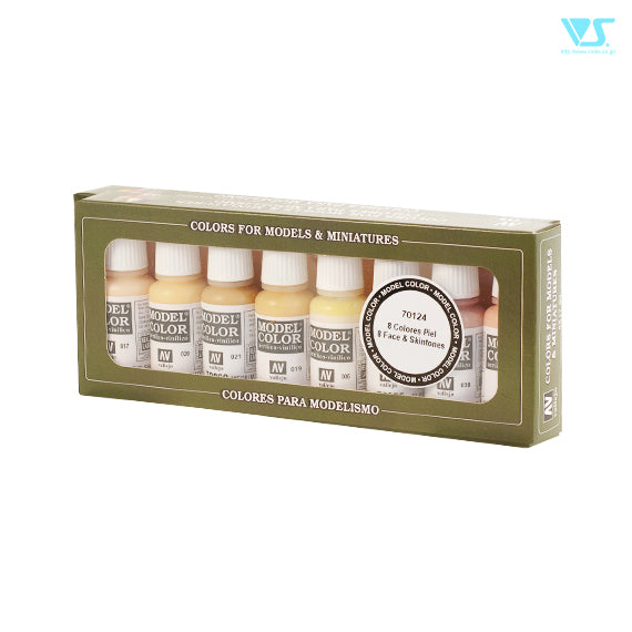 70124 フェイス・スキントーンカラーセット (8色)