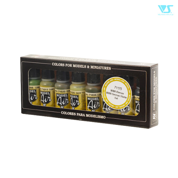 71175 第二次世界大戦ドイツ軍カラーセット (8色)