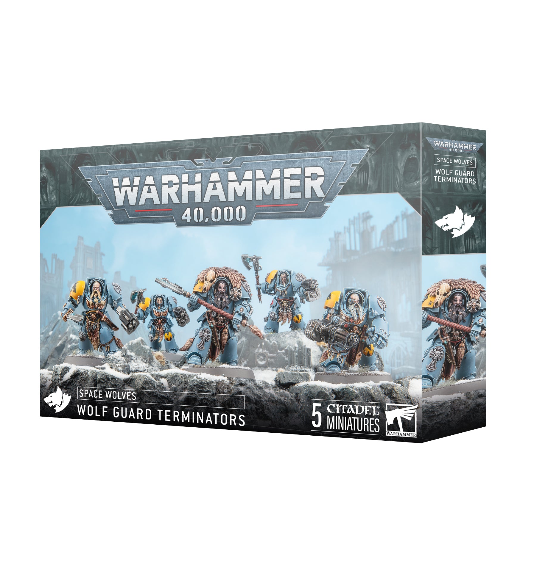 スペースウルフ:ウルフガード・ターミネイター
SPACE WOLVES: WOLF GUARD TERMINATORS