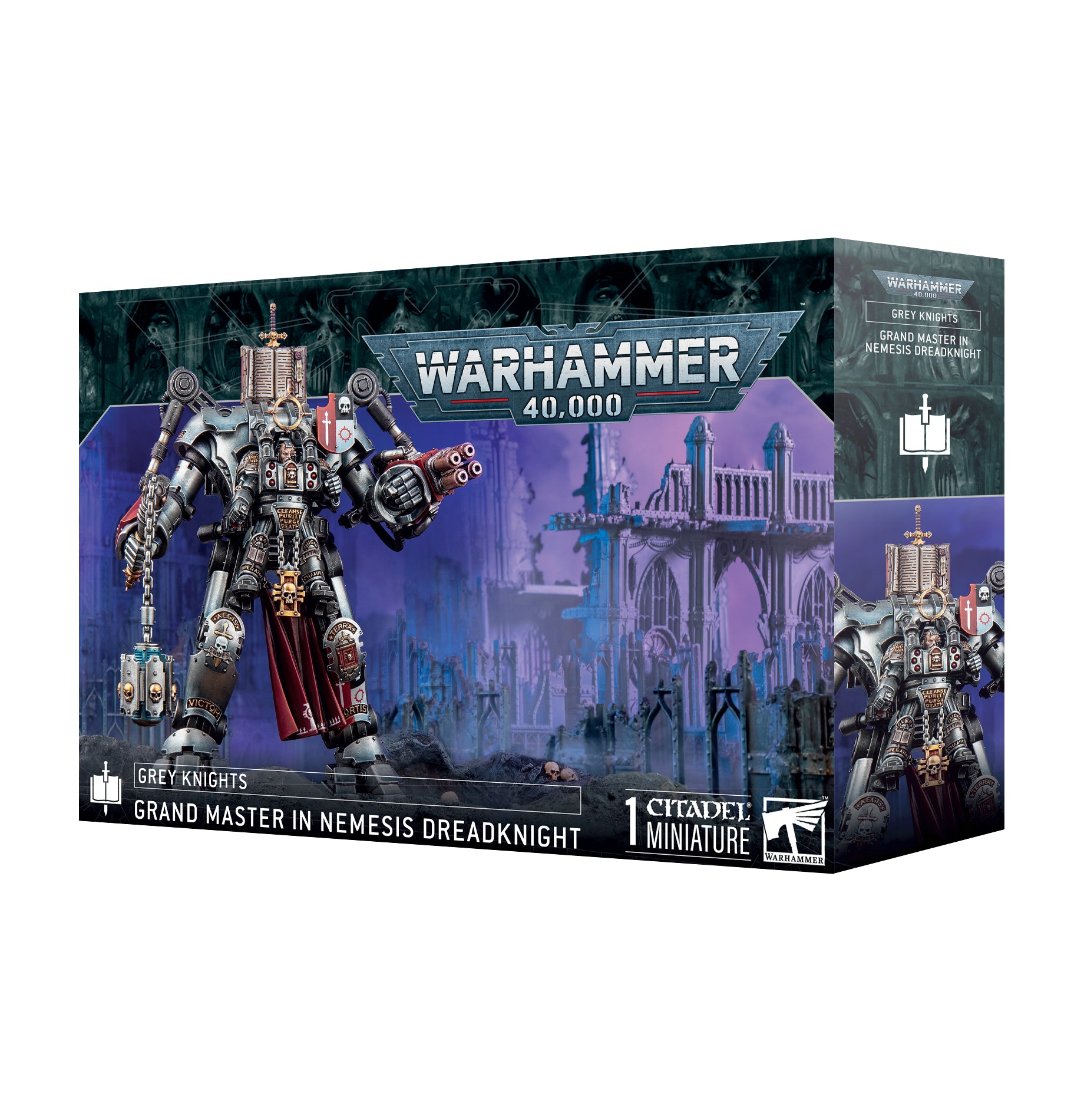 グレイナイト:グランドマスター(ネメシス・ドレッドナイト装備)
G/K: GRAND MASTER IN NEMESIS DREADKNIGHT