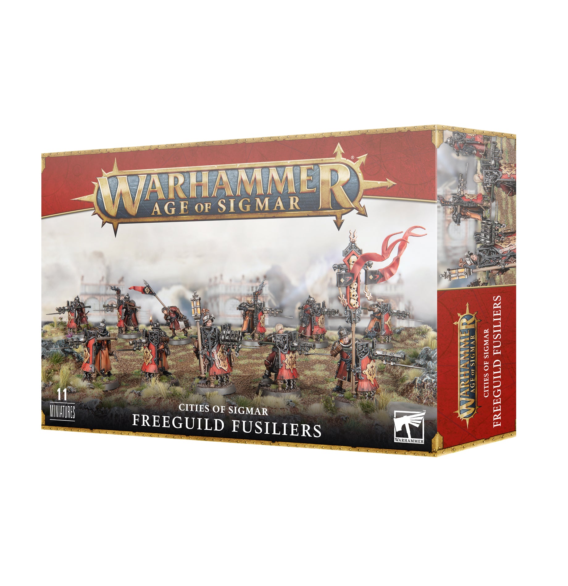 CITIES OF SIGMAR: FREEGUILD FUSILIERS シティ・オヴ・シグマー:フリーギルド・フュージリア