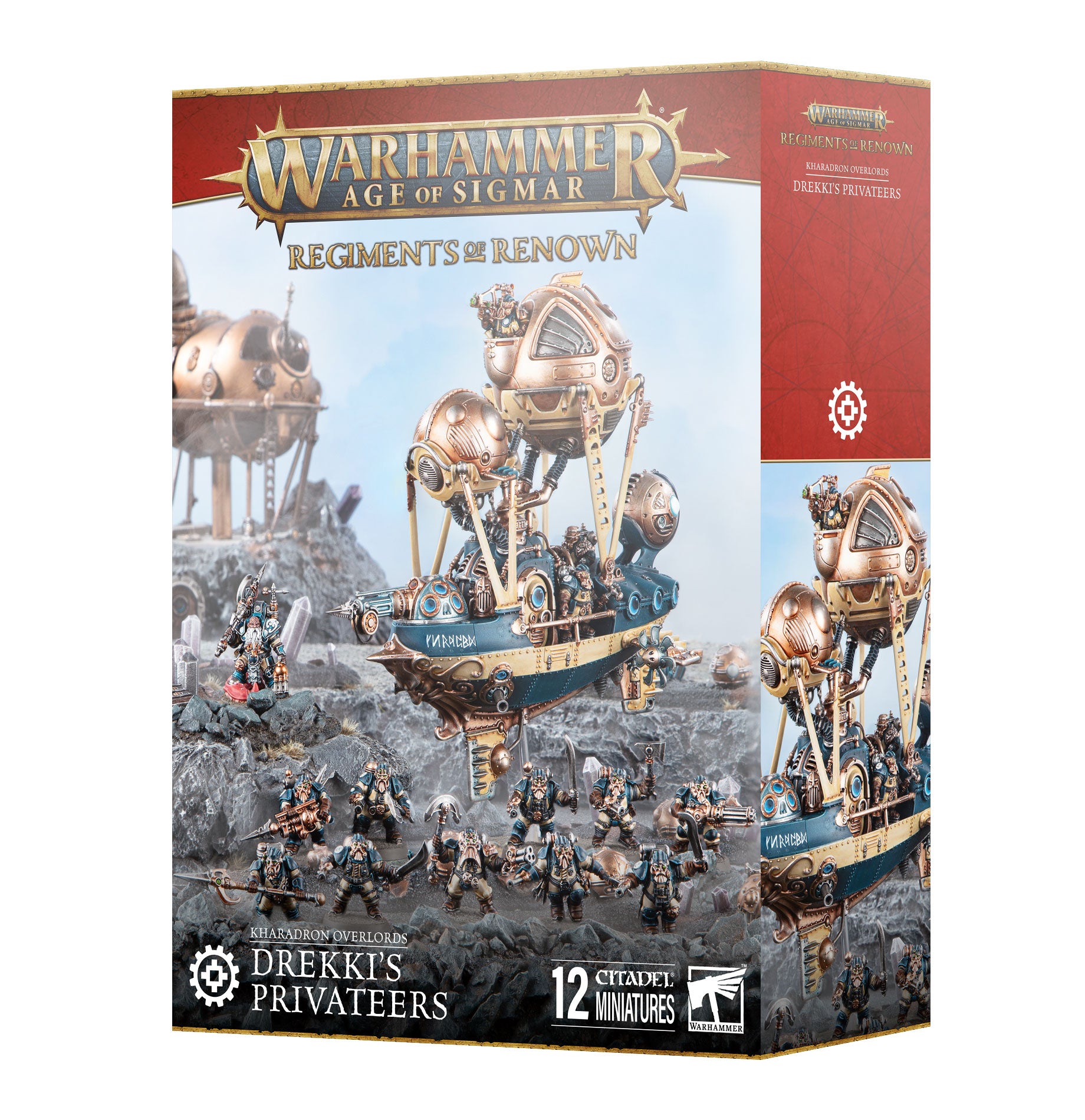 名高き連隊:カラドロン・オーヴァーロード - ドレッキの私掠団
KHARADRON OVERLORDS: DREKKI'S PRIVATEERS