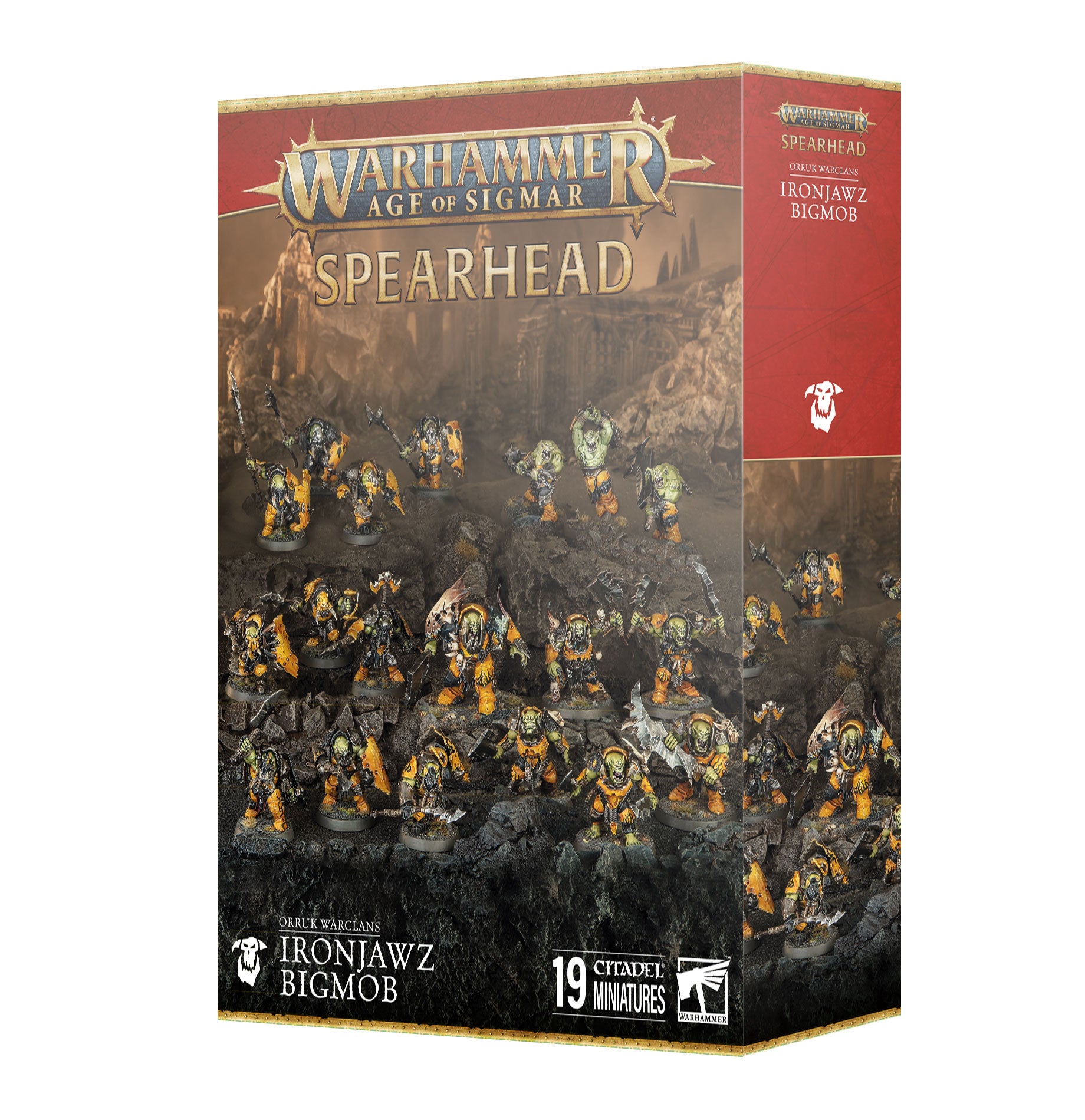 SPEARHEAD:ORRUK WARCLANS IRONJAWZ BIGMOB スピアヘッド:オールク・ウォークラン アイアンジョウの大徒党