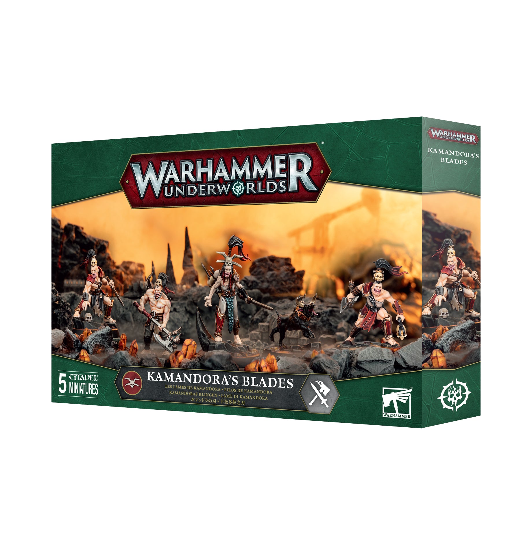 ウォーハンマー・アンダーワールド:カマンドラの刃
WARHAMMER UNDERWORLDS:KAMANDORA'S BLADES