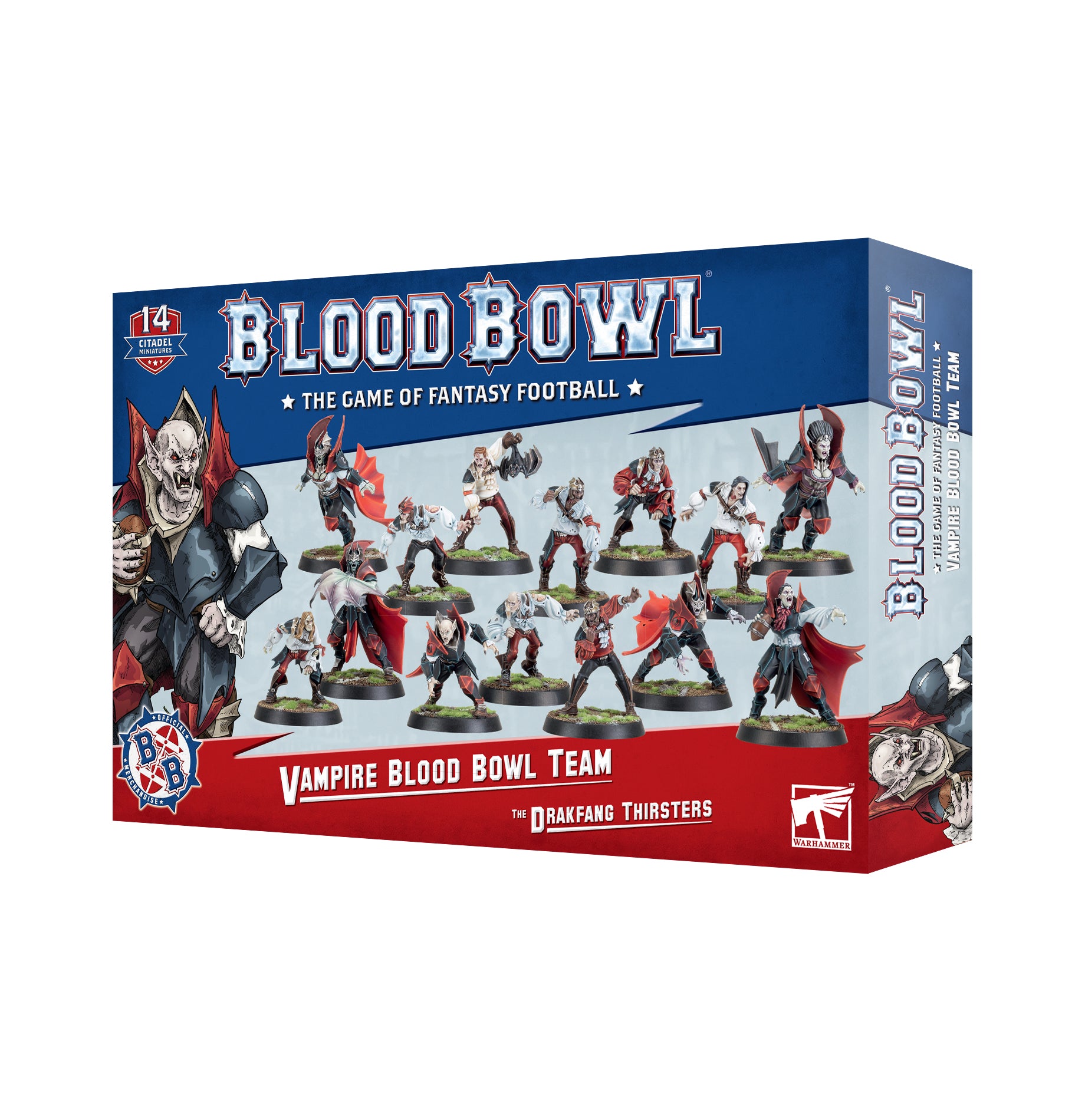 ブラッドボウル:ヴァンパイア・チーム“ドラクファング・サースターズ” BLOOD BOWL: VAMPIRE TEAM