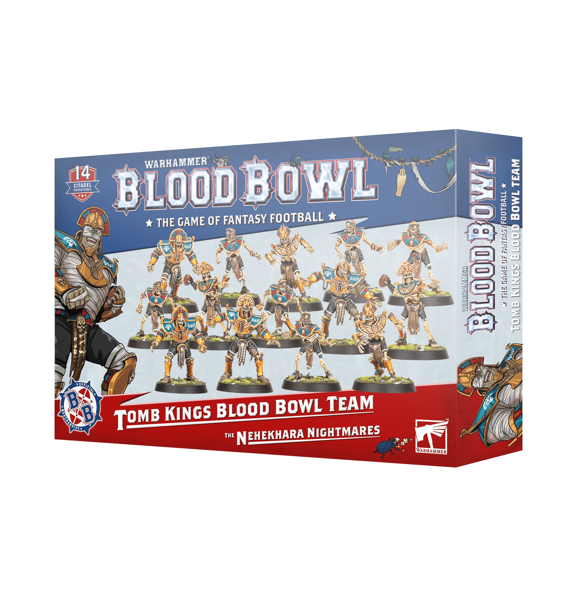 ブラッドボウル:トゥームキング・チーム - ネヘカーラ・ナイトメアズ
BLOOD BOWL: TOMB KINGS TEAM