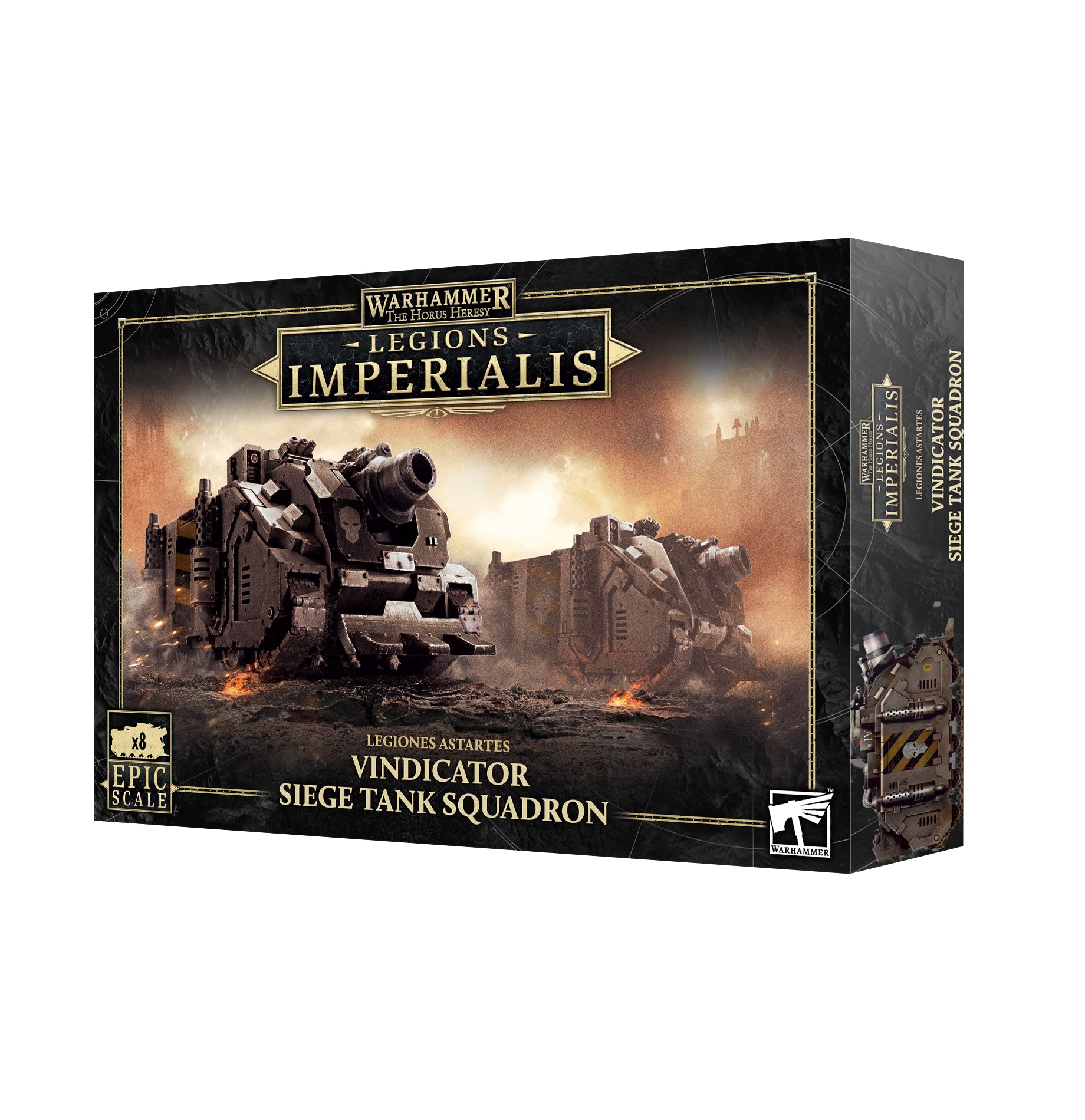 レギオンズ・インペリアリス:ヴィンディケイター・シージタンク・スカッドロン
L/I: VINDICATOR SIEGE TANK SQUADRON