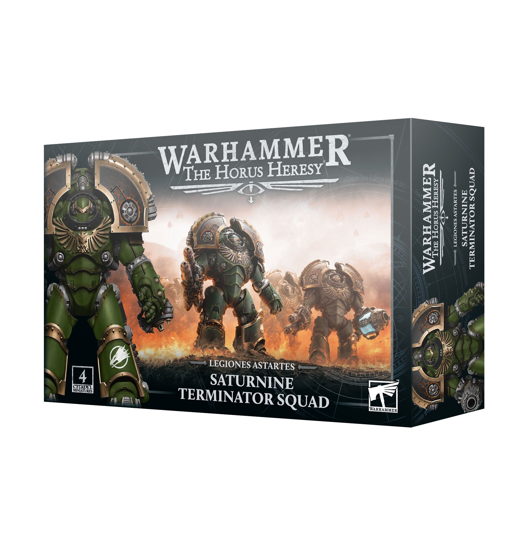 レギオネス・アスタルテス:サターナイン・ターミネイター・スカッド
LEGIONES ASTARTES: SATURNINE TERMINATORS