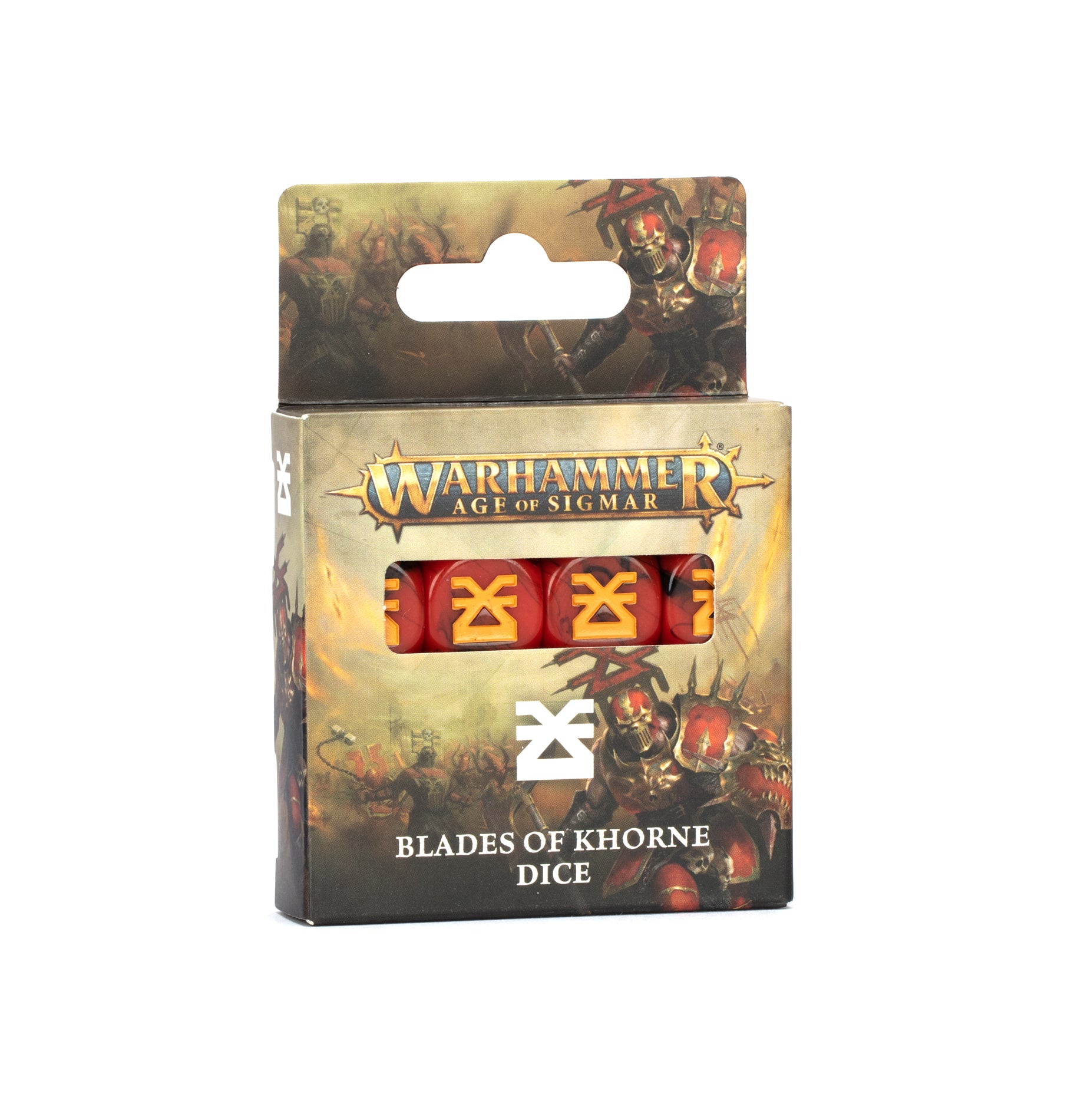 ブレイド・オヴ・コーン・ダイス
AGE OF SIGMAR: BLADES OF KHORNE DICE