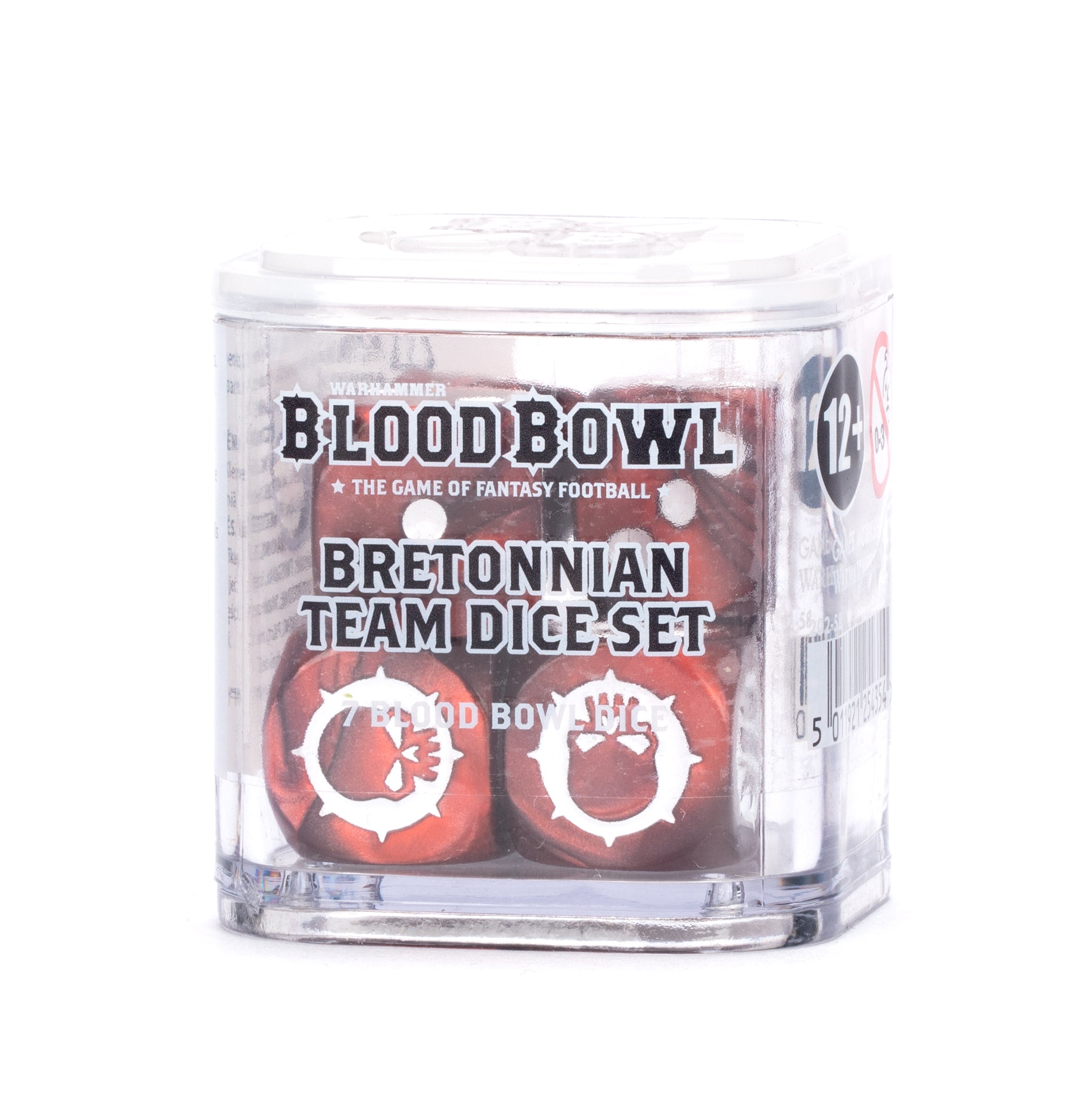 ブラッドボウル:ブレトニア・チーム・ダイスセット
BLOOD BOWL: BRETONNIAN TEAM DICE SET