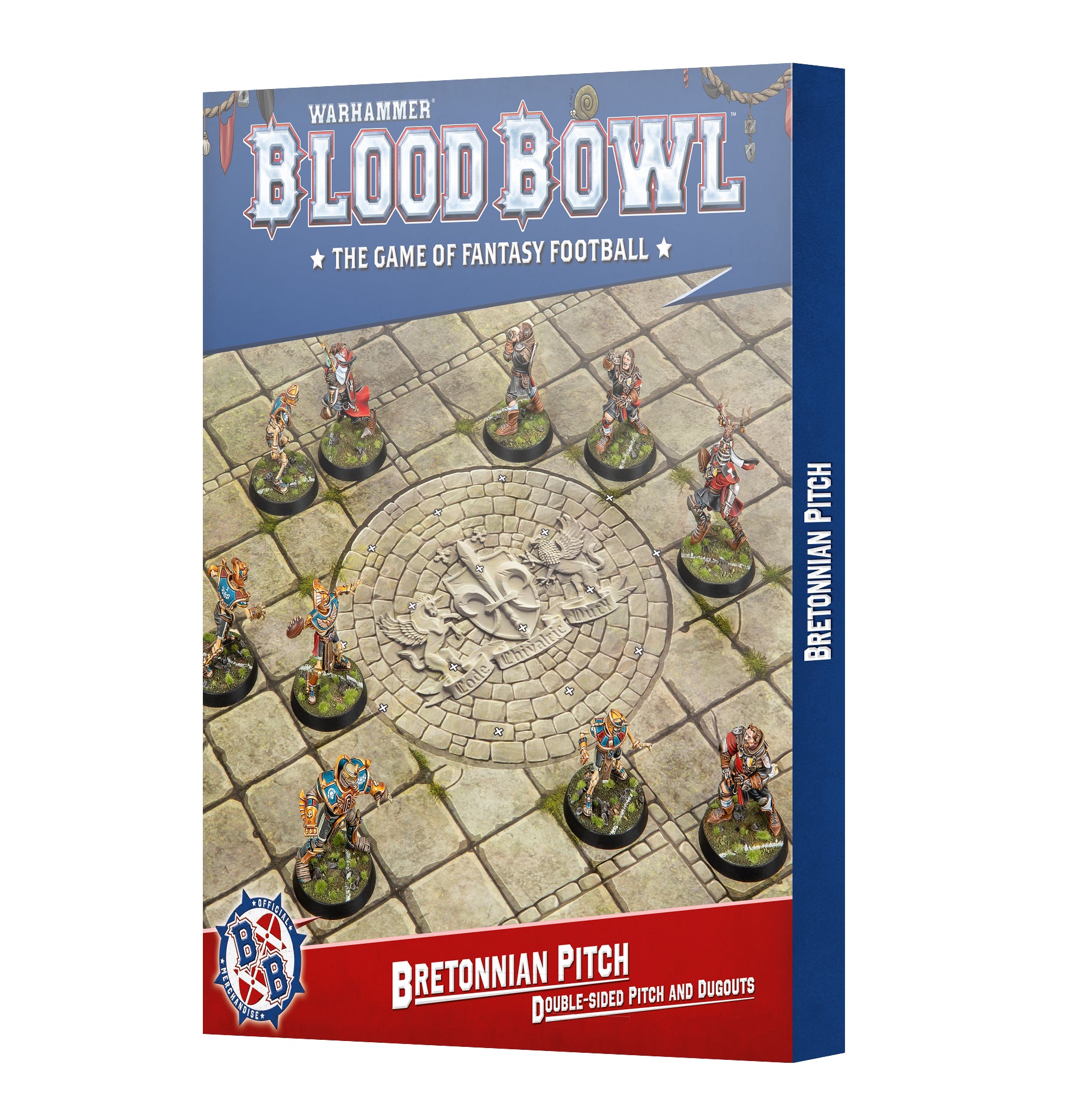 ブラッドボウル:ブレトニア・チーム・ピッチ&ダッグアウト
B/BOWL: BRETONNIAN TEAM PITCH & DUGOUTS