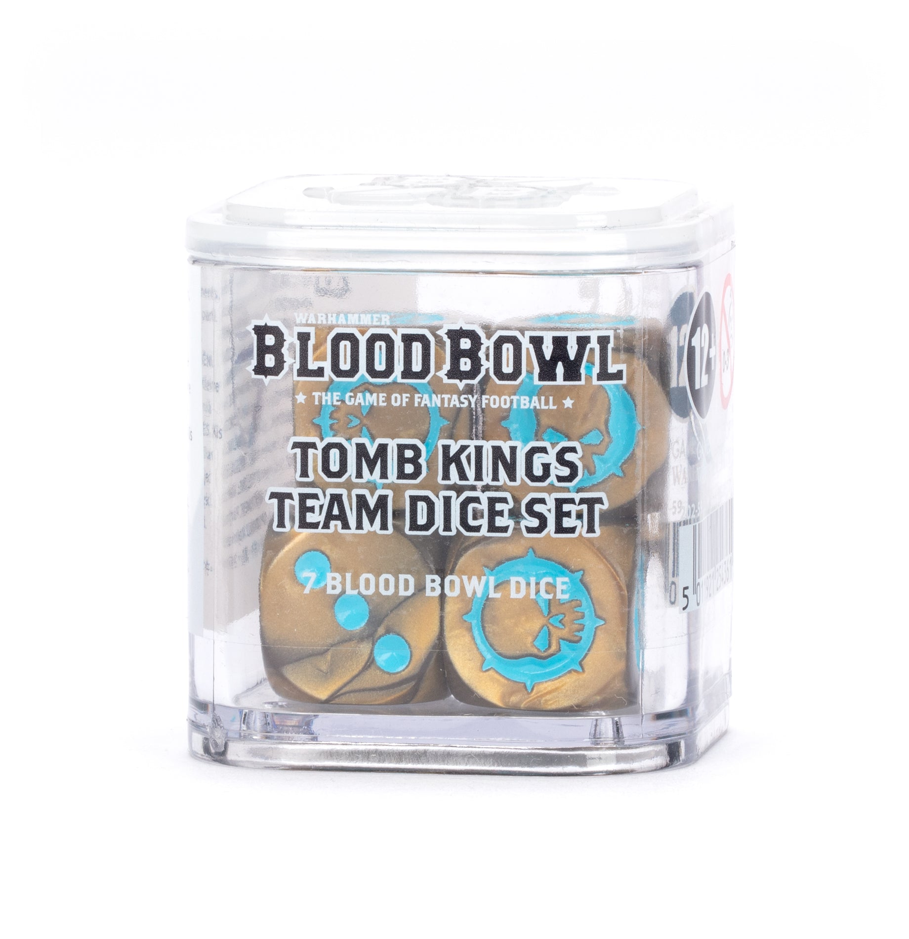 ブラッドボウル:トゥームキング・チーム・ダイスセット
BLOOD BOWL: TOMB KINGS TEAM DICE SET