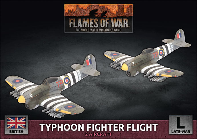 bbx66 Typhoon Fighter-Bomber Flight (x2 Plastic)