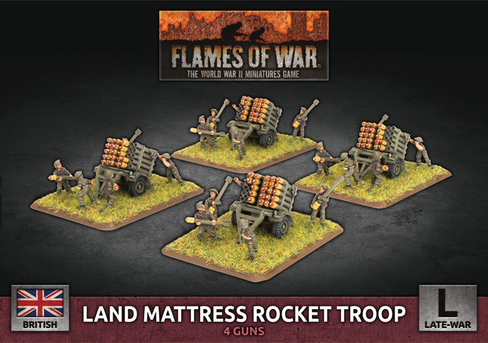 bbx77 Land Mattress Rocket Troop (4x)