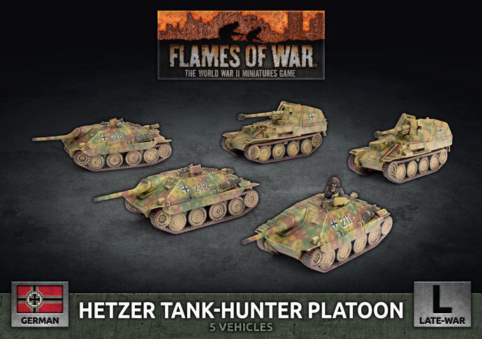 gbx167 Hetzer/Marder Tank Hunter Platoon (x5 Plastic)