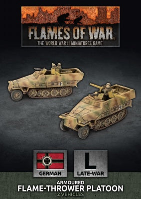 gbx156 Sd Kfz 251 Flamethrower Platoon (x2 Plastic)