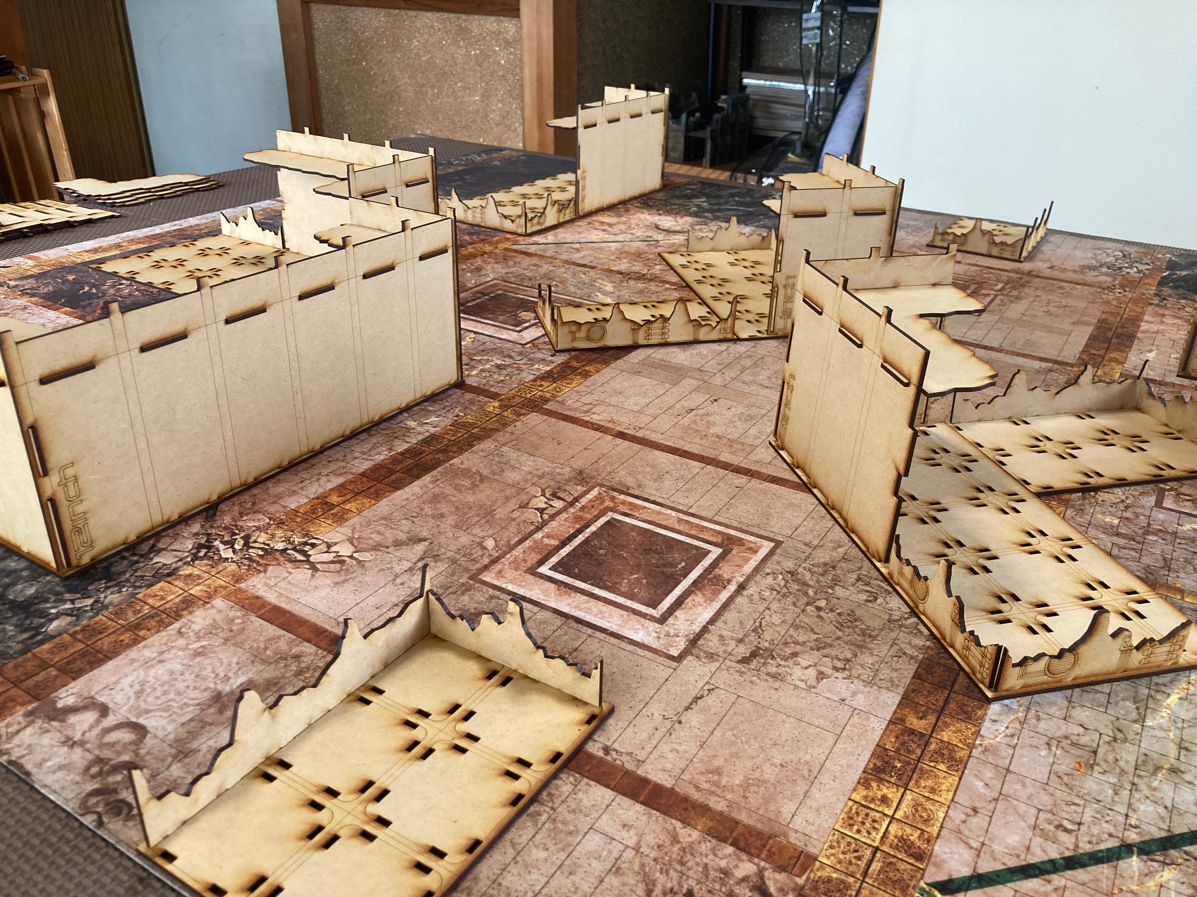 トーナメントテレインセット(ベース付き)