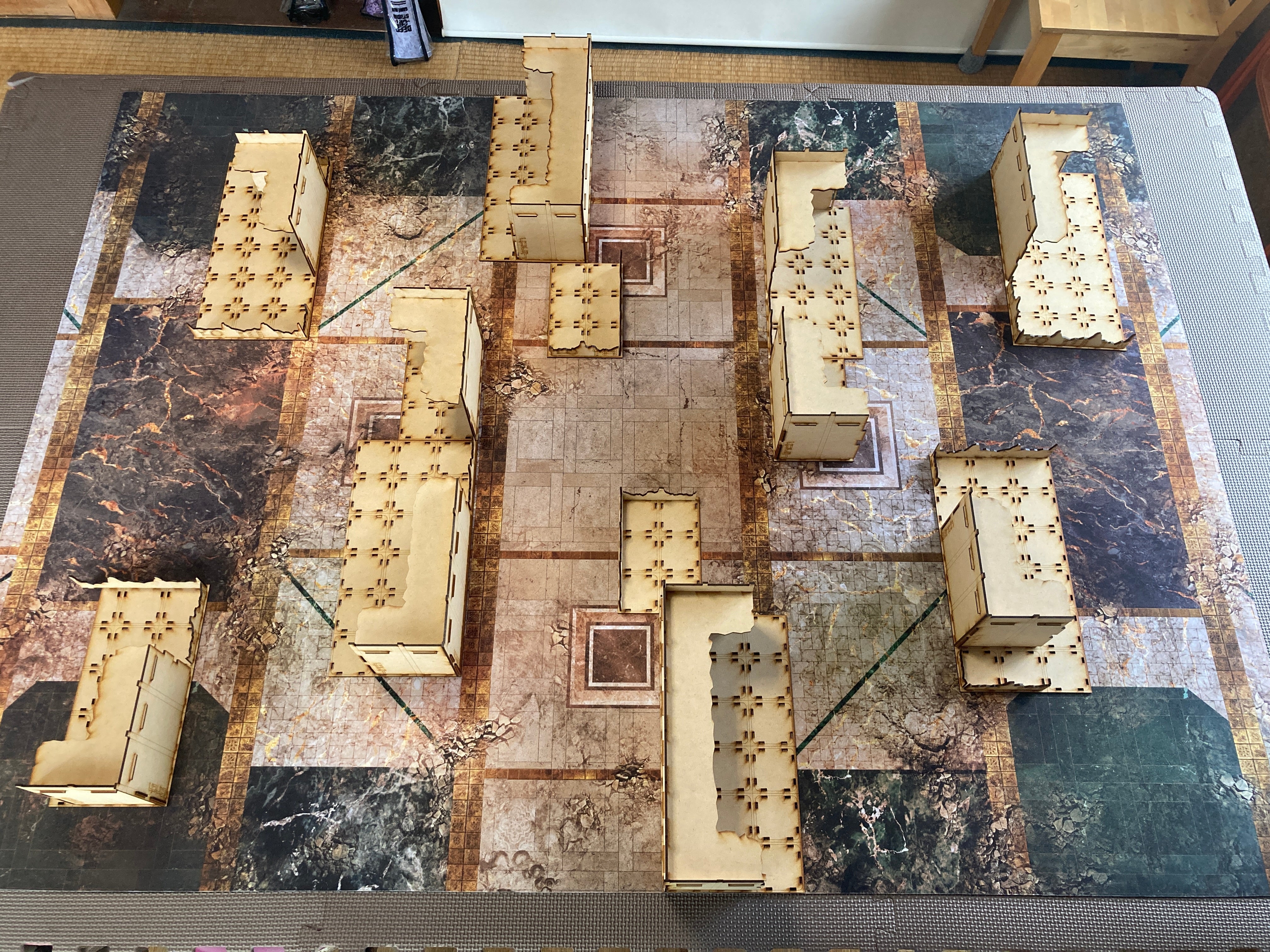 トーナメントテレインセット(ベース付き)