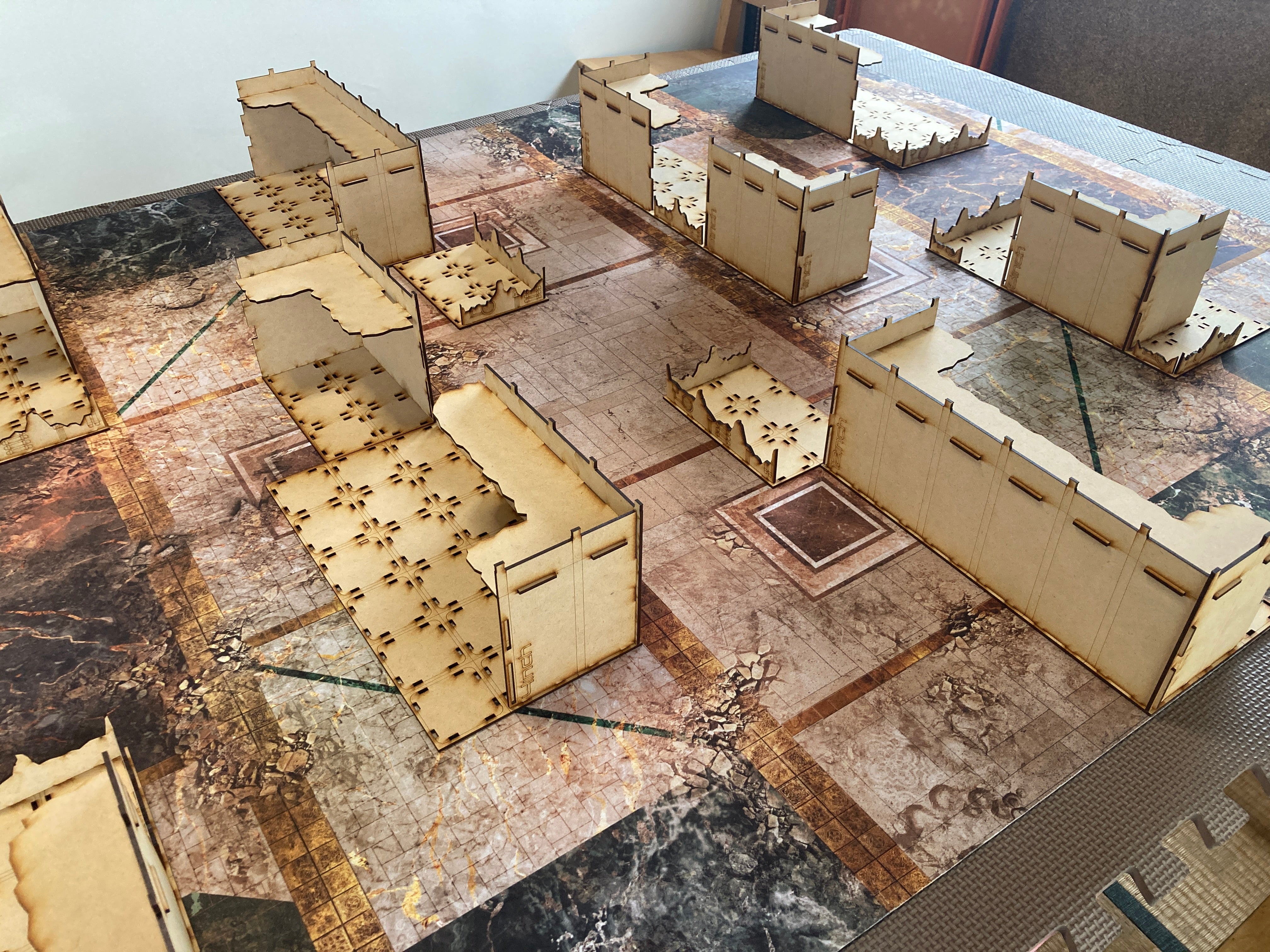 トーナメントテレインセット(ベース付き)