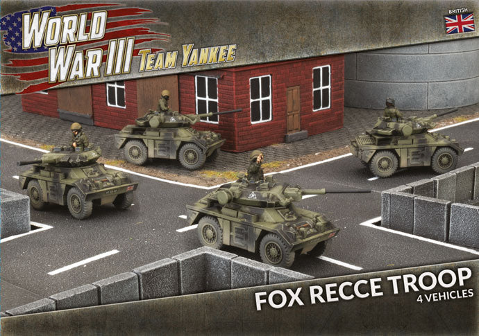 tbbx13 Fox Recce Troop (x4 Plastic)