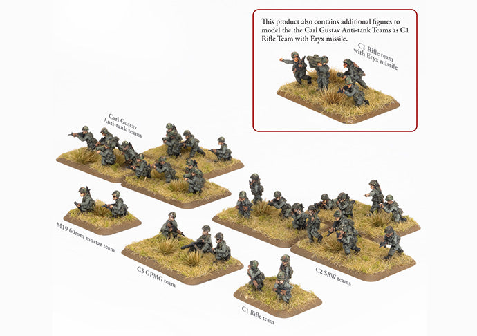 tca712 Mechanised Platoon (x44 figures)