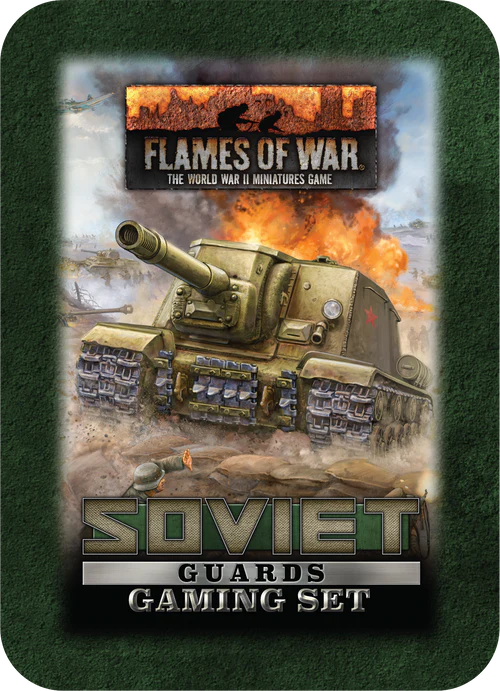 td050 Soviet Guards Gaming Set (x20 Tokens, x2 Objectives, x16 Dice)