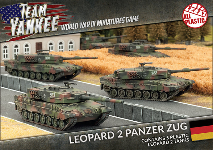 tgbx01 Leopard 2 Panzer Zug (Plastic)