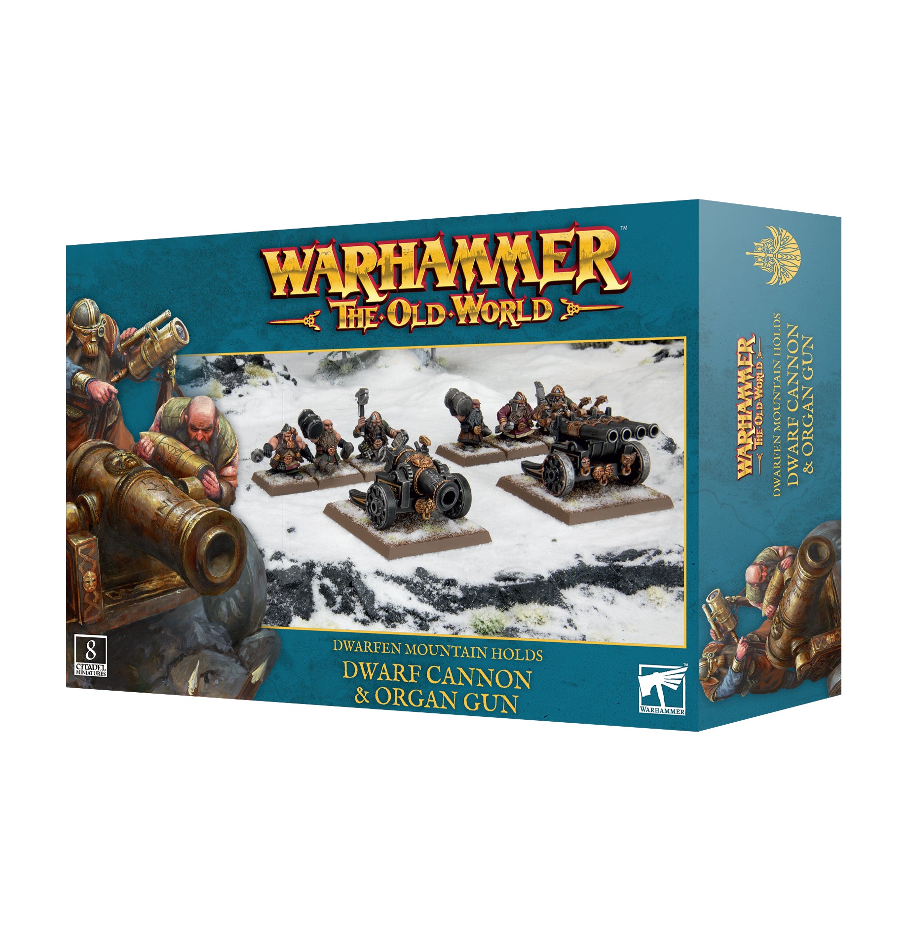 ドワーフェン・マウンテンホールド:ドワーフキャノン&オルガン・ガン DWARFEN M/HOLDS:DWARF CANNON & ORGAN GUN