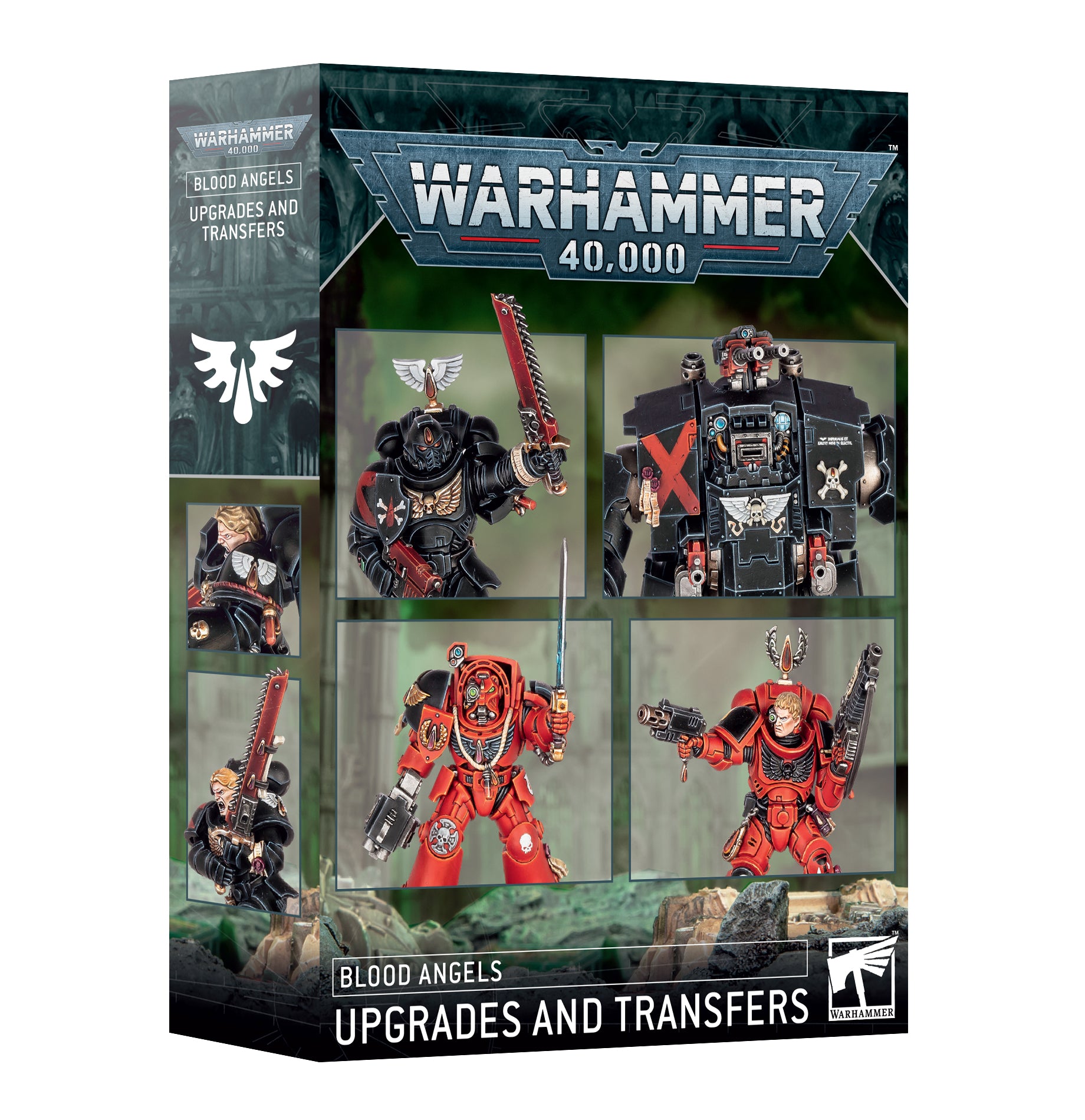 BLOOD ANGELS: UPGRADES & TRANSFERS ブラッドエンジェル:アップグレード&デカールシート