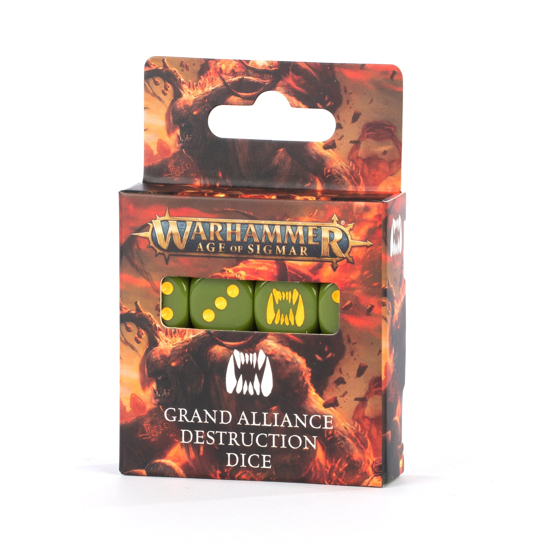 AOS: GRAND ALLIANCE DESTRUCTION DICE エイジ・オヴ・シグマー:破壊の大同盟・ダイスパック
