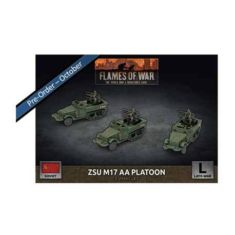 sbx78 ZSU M17 Anti-Aircraft Platoon (x3 Plastic)