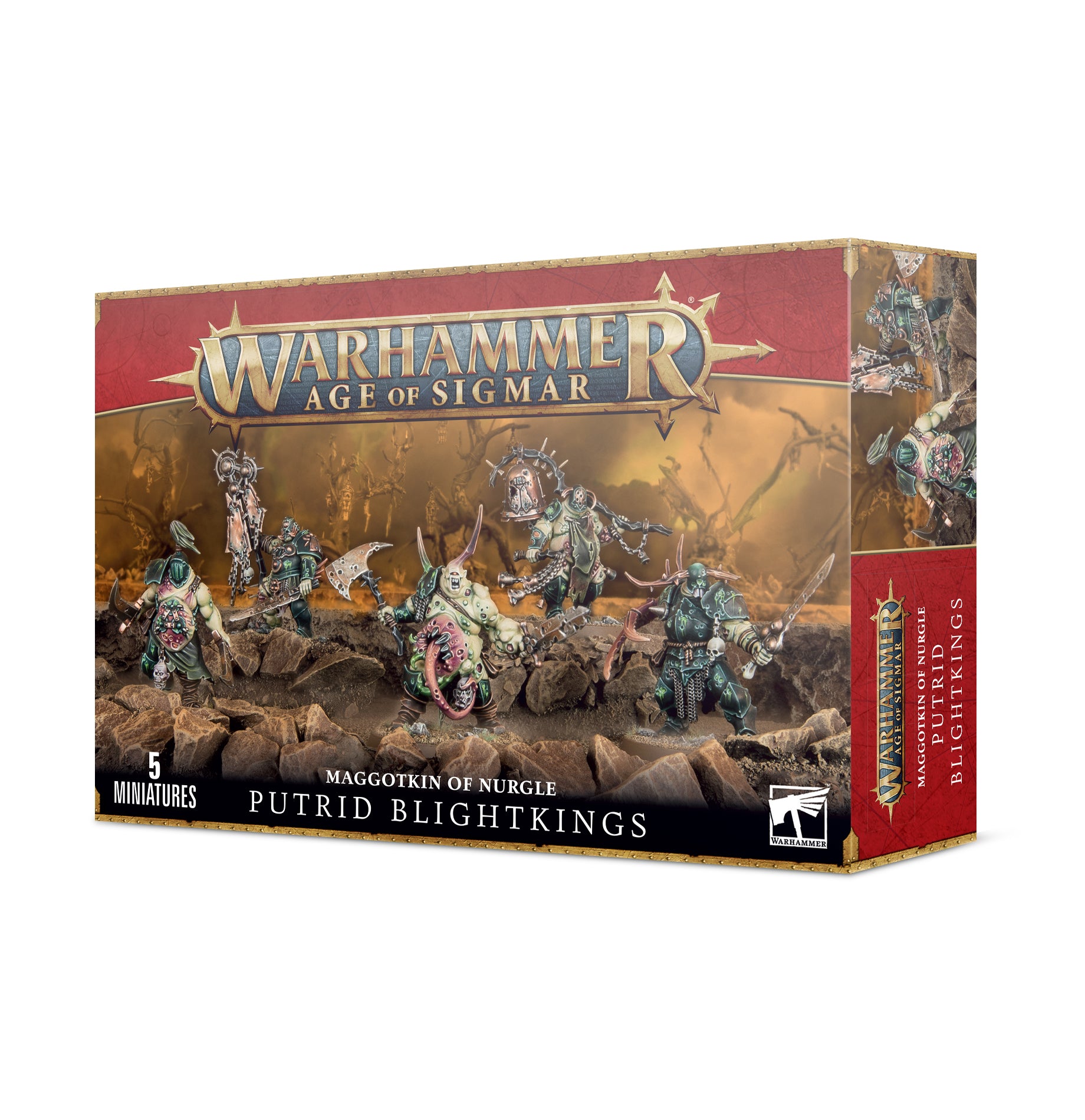 MAGGOTKIN OF NURGLE: PUTRID BLIGHTKINGS マゴットキン・オヴ・ナーグル:ピュートリッド・ブライトキング