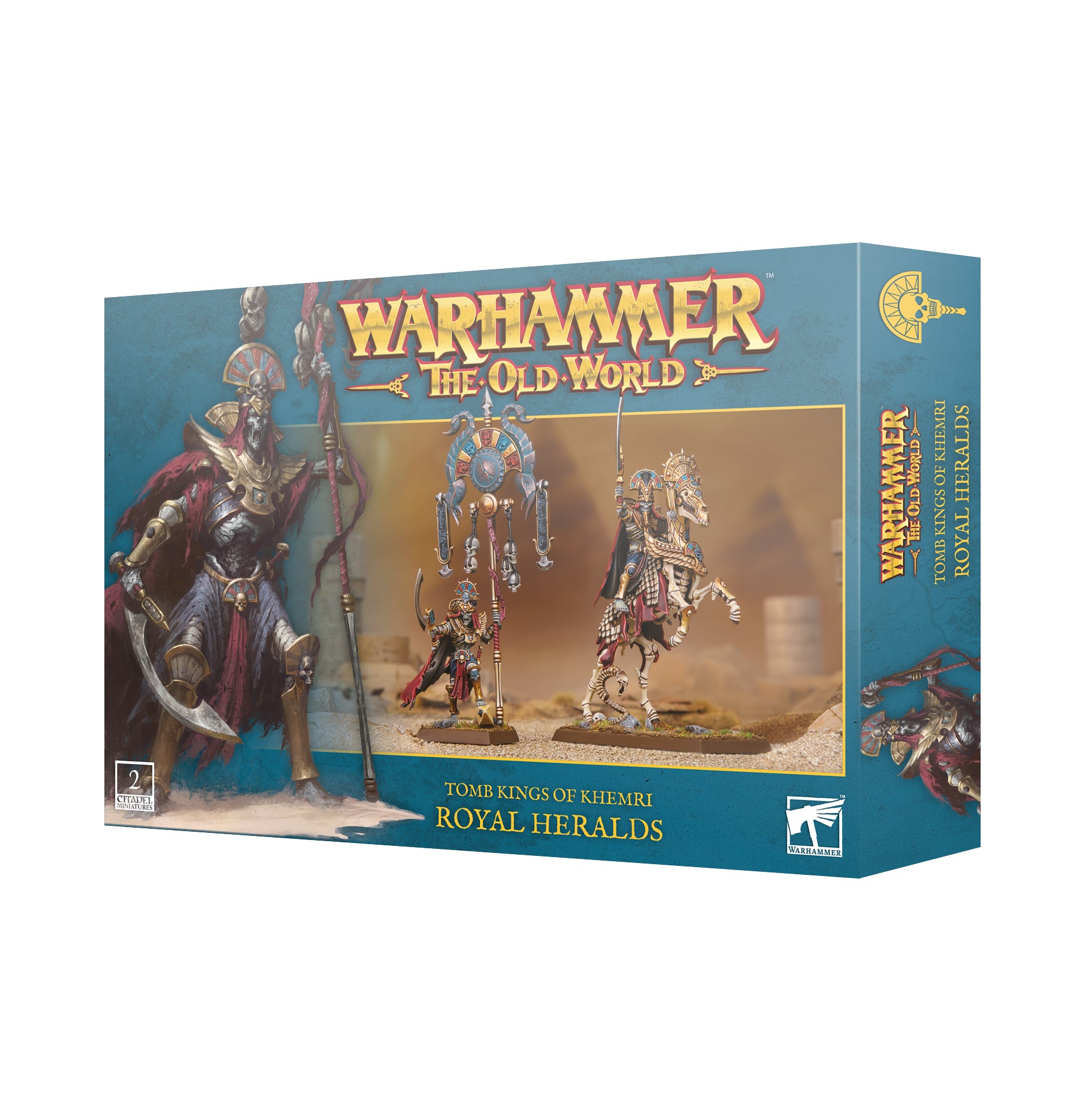 トゥームキング・オヴ・クェムリ:ロイヤルヘラルド
TOMB KINGS OF KHEMRI: ROYAL HERALDS