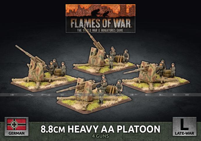 gbx149 8.8cm Heavy AA Platoon (x4 Plastic)