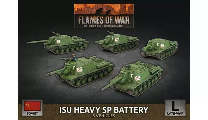 sbx63 ISU Heavy SP Battery (x5 Plastic)