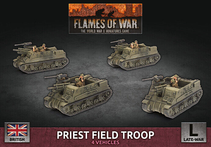 bbx64 Priest Field Troop (x4 Plastic)