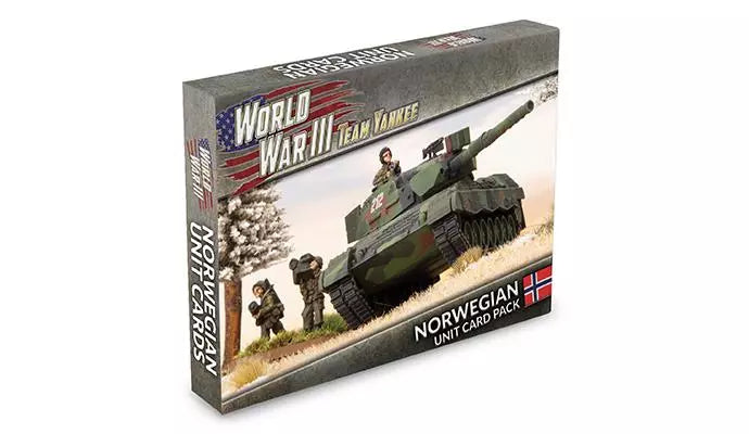 ww3-08n Norwegian Unit Cards (27x Cards)