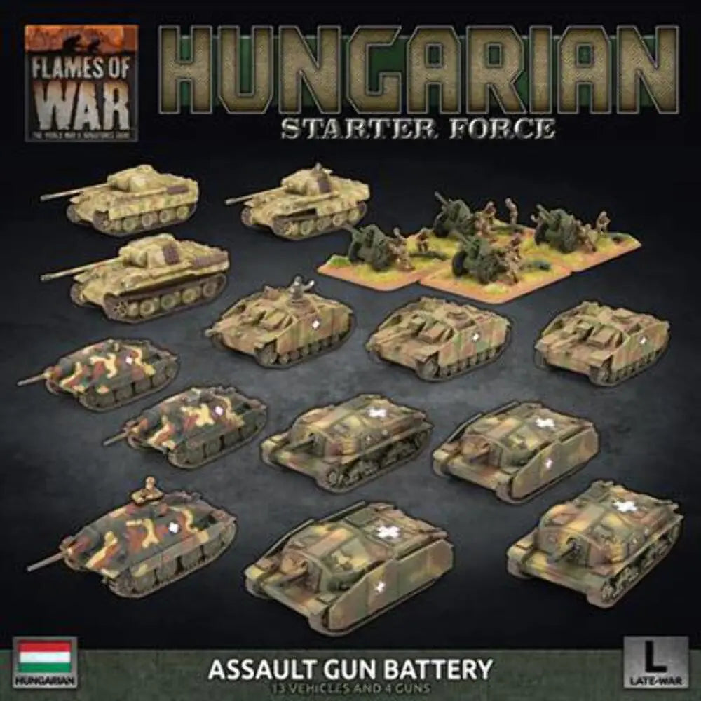 huab01 Hungarian Starter Force: Zrinyi Assault Gun Battery (Plastic)