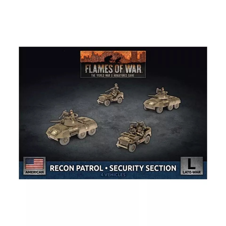 ubx79 Recon Patrol Security Section (x4 Plastic)