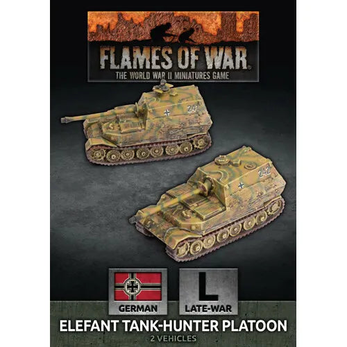 gbx163 Elefant Tank-Hunter Platoon (x2)