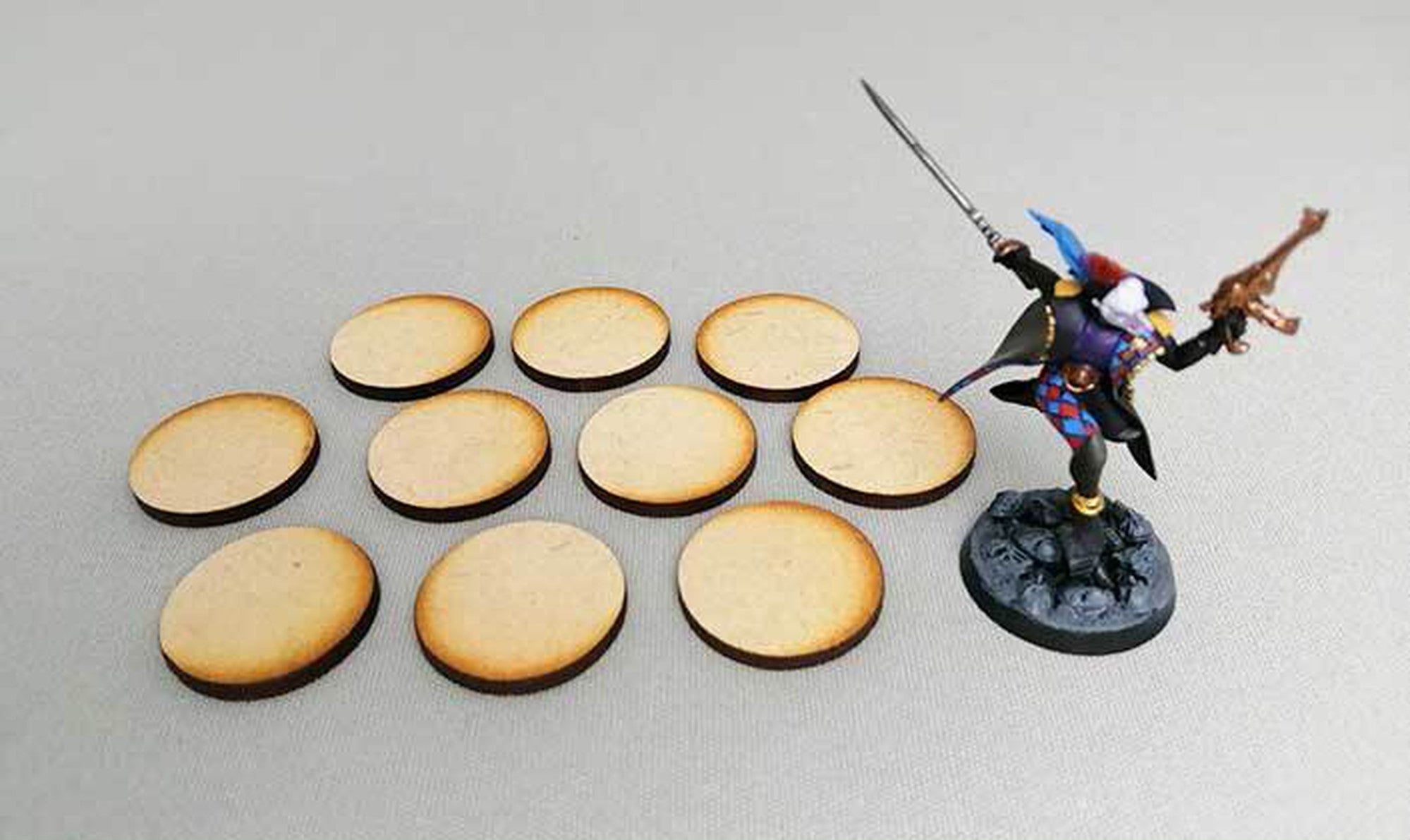 ミニチュアベース(25mm)×10個