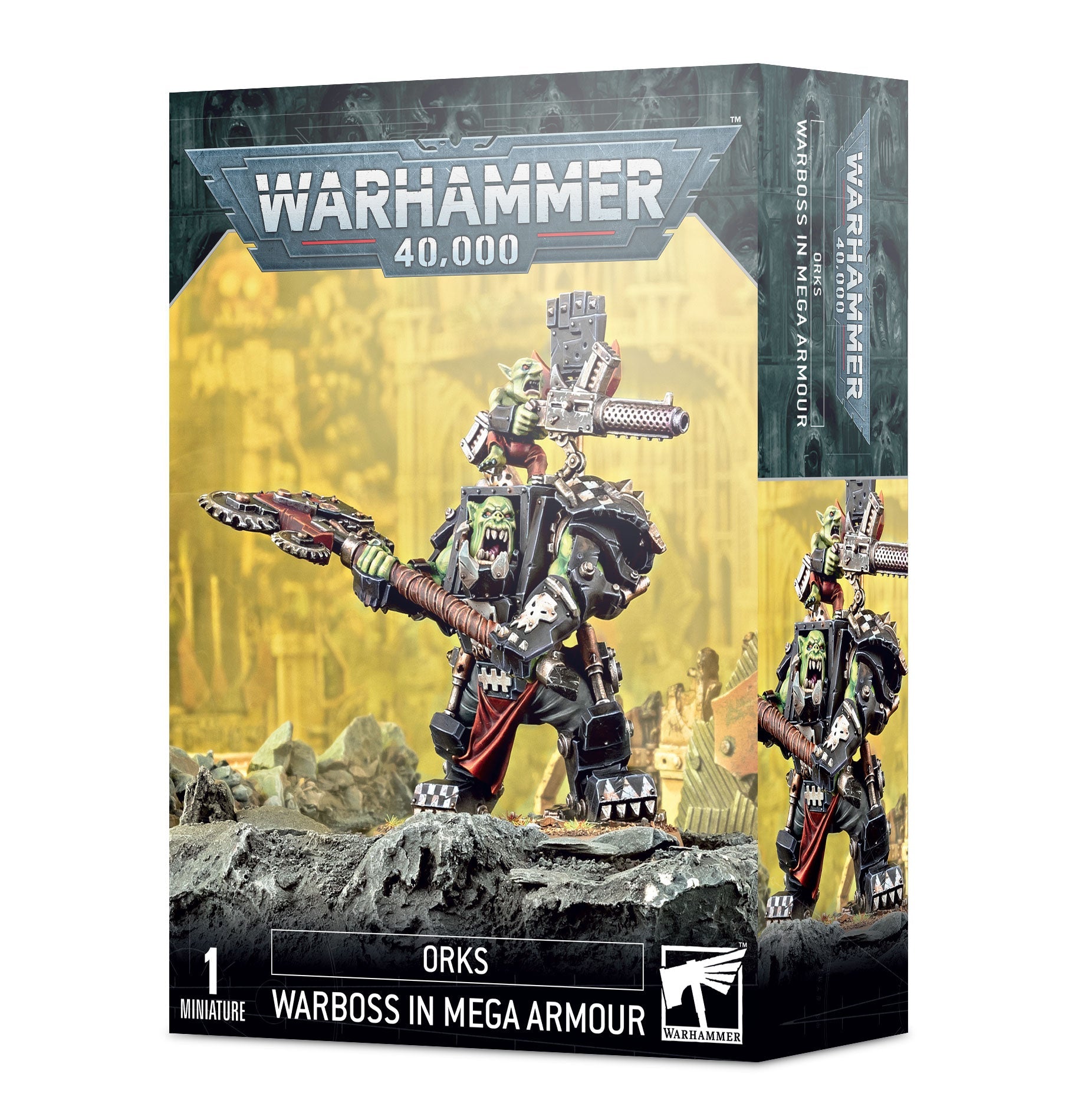 ORKS: ORK WARBOSS IN MEGA ARMOUR オルク:オルク・ウォーボス(メガアーマー装備)