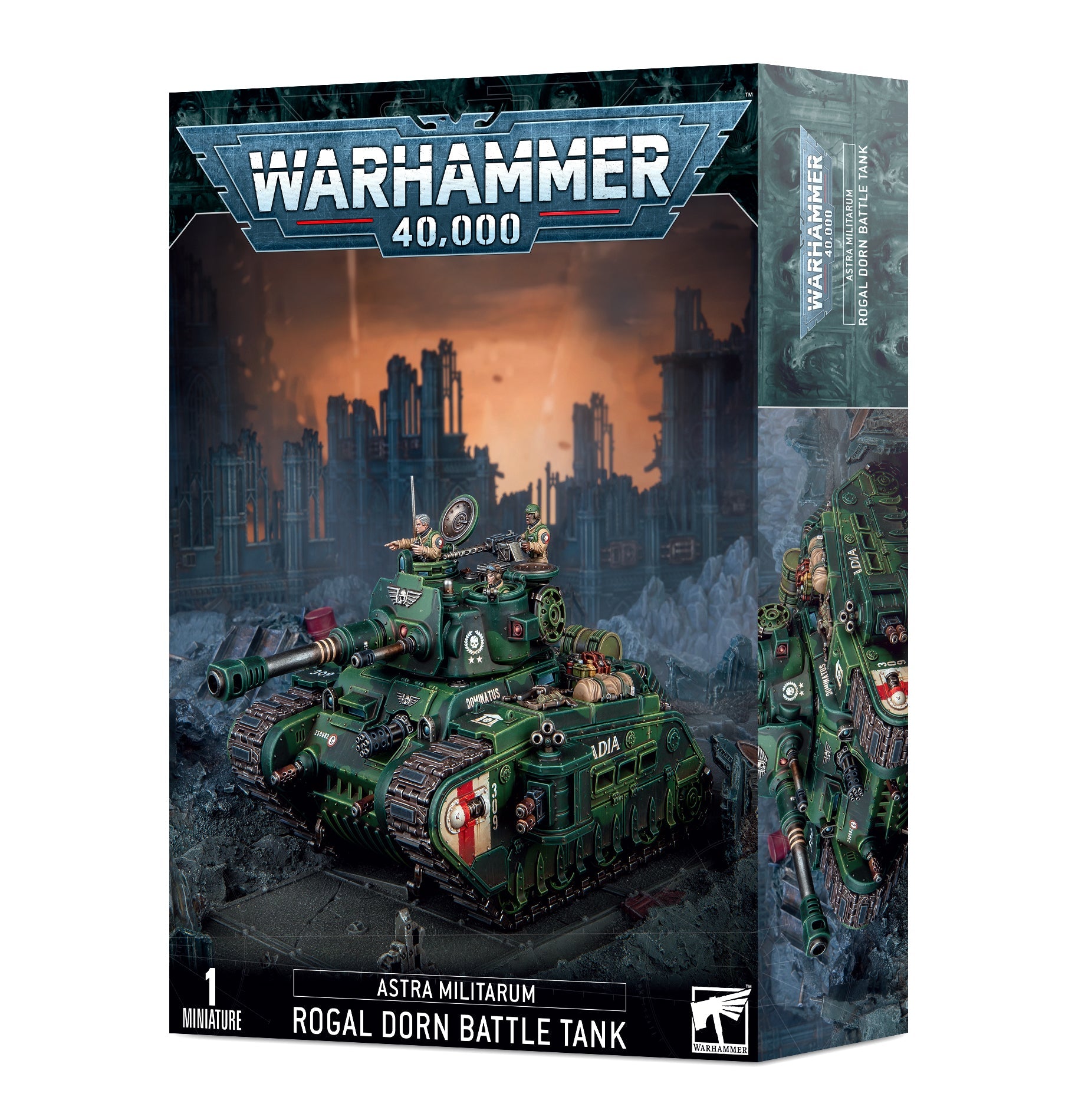 ASTRA MILITARUM: ROGAL DORN BATTLE TANK アストラ・ミリタルム:ローガル・ドルン・バトルタンク