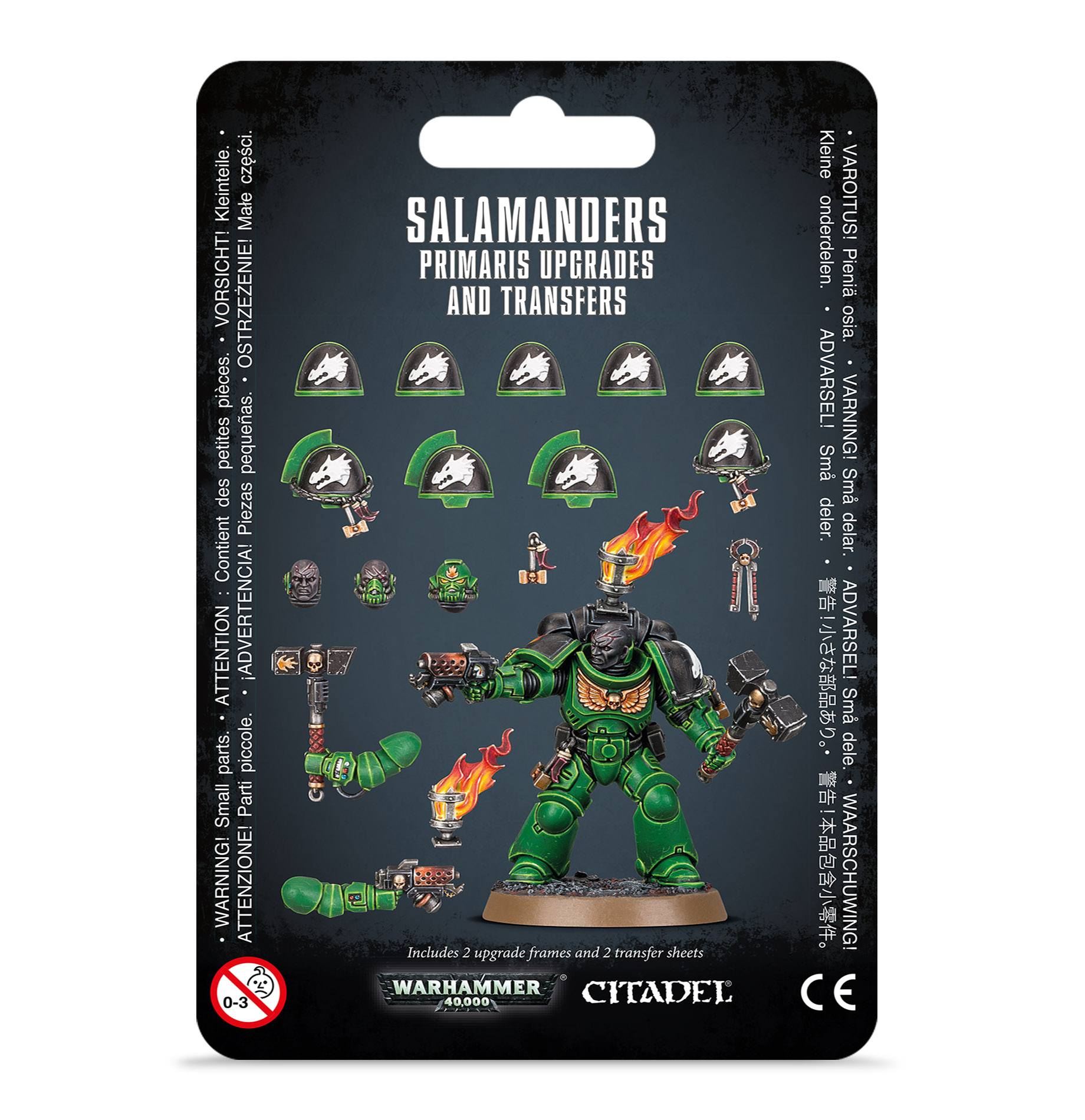 SALAMANDERS PRIMARIS UPGRADES サラマンダー:プライマリス・アップグレード