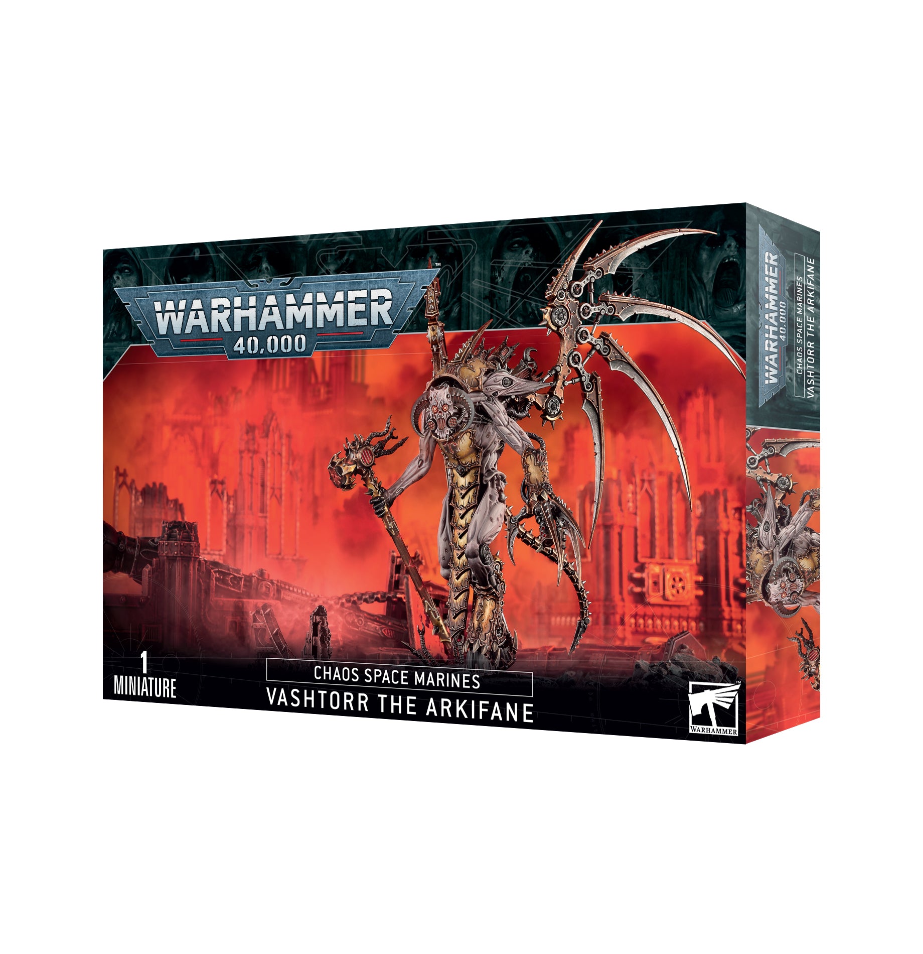 CHAOS SPACE MARINES: VASHTORR THE ARKIFANE ケイオス・スペースマリーン:“魔導造主”ヴァシュトール