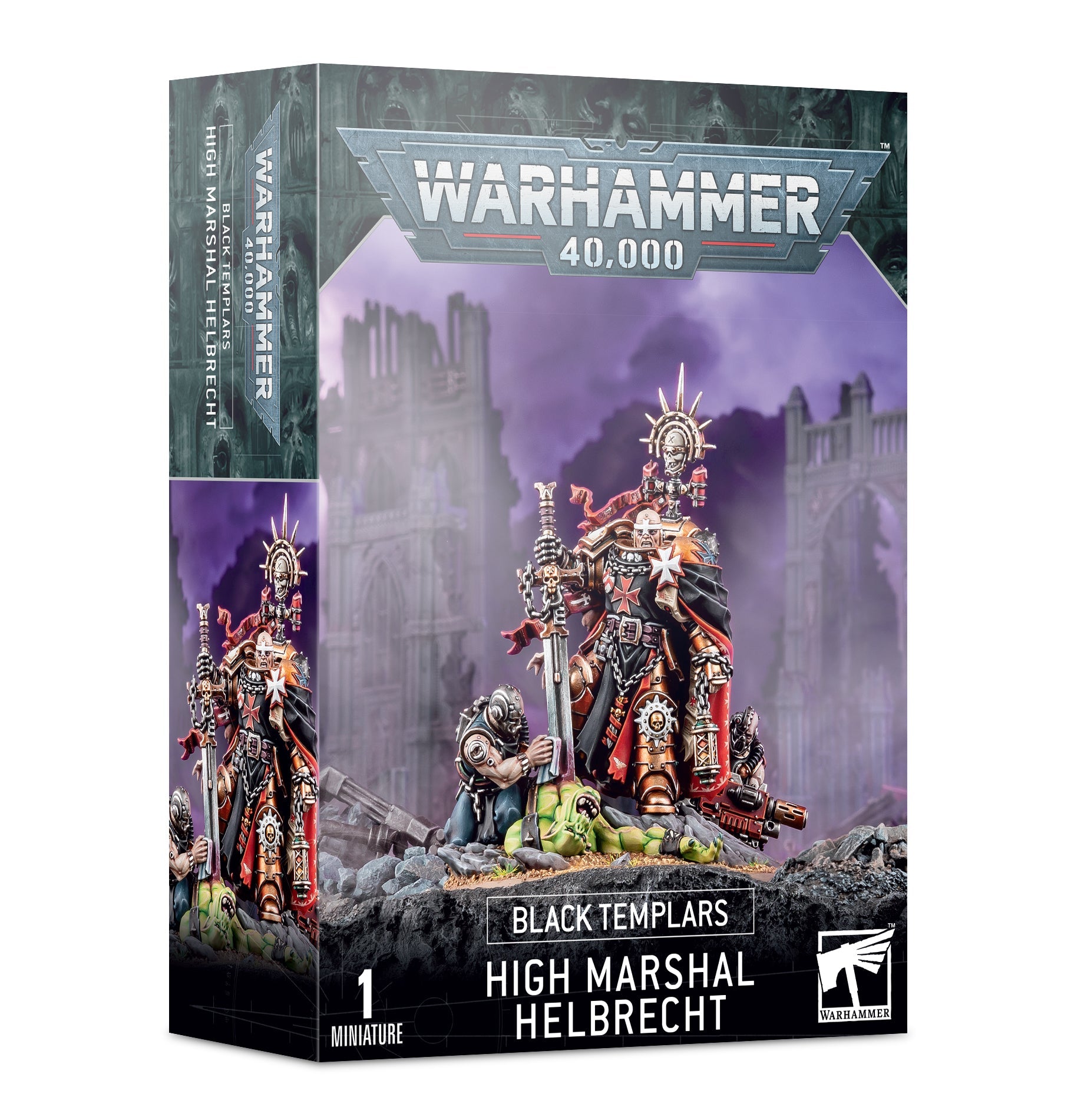 BLACK TEMPLARS: HIGH MARSHAL HELBRECHT ブラックテンプラー: 大将帥ヘルブレヒト