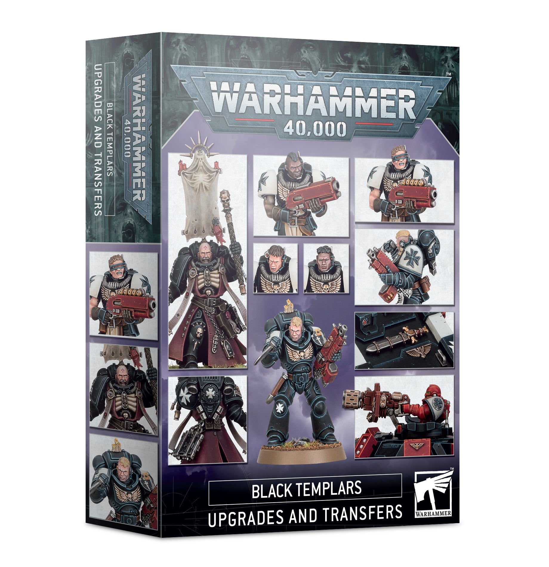 BLACK TEMPLARS: UPGRADES AND TRANSFERS ブラックテンプラー:アップグレード&デカールシート